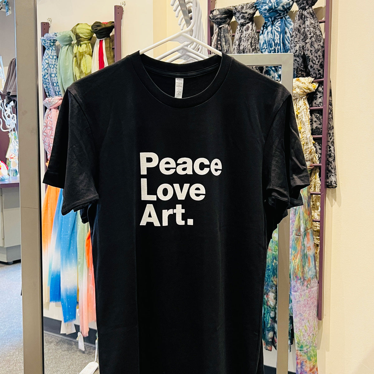 Peace Love Art T-Shirt – Museum Nerd