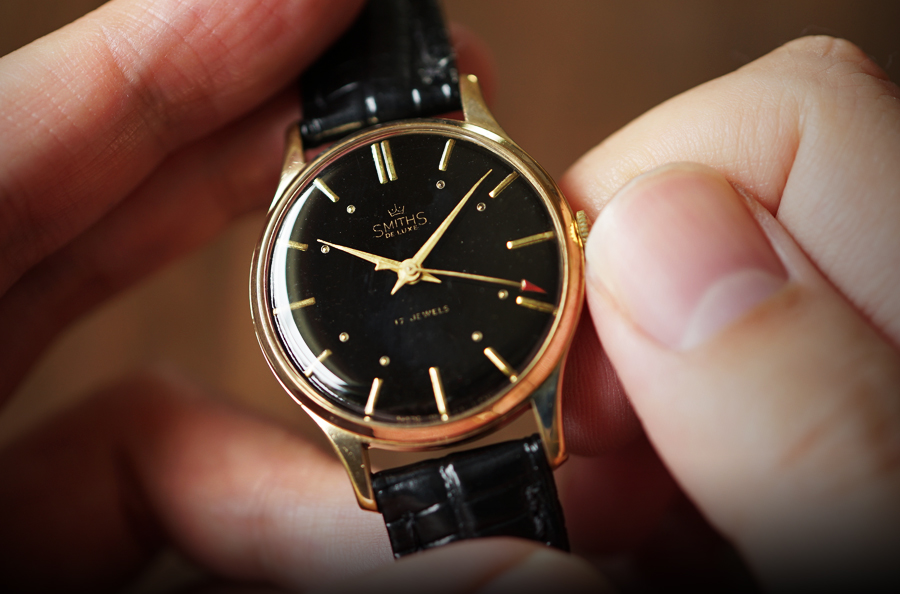 3530B 1960年代英国スミス社製ゴールド・プレーテッド デラックス