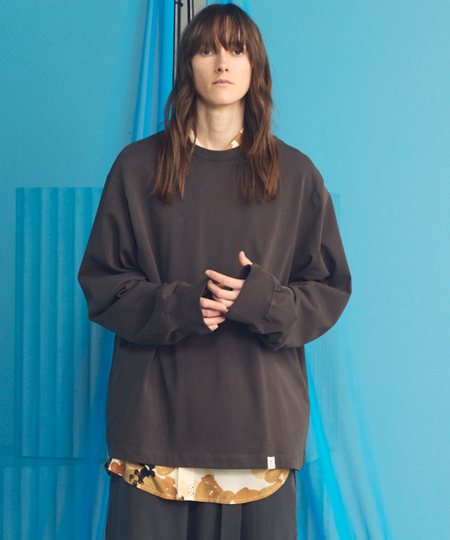 26SS PRE-ORDER】【EX】Prime-Over Cotton Jersey Long Sleeve T-shirt