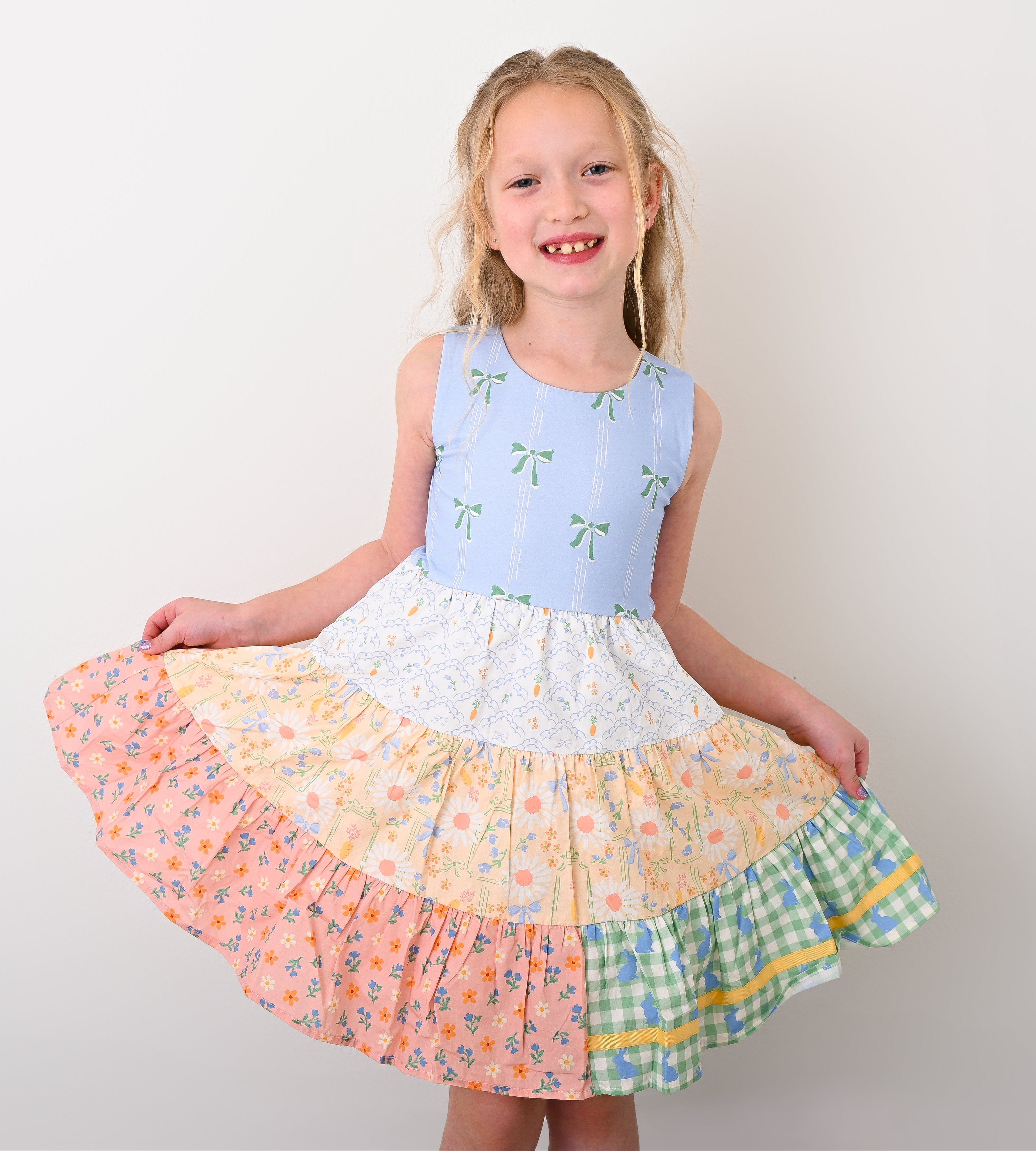 Patchwork Picnic Panel Dress – Matilda Jane Clothing