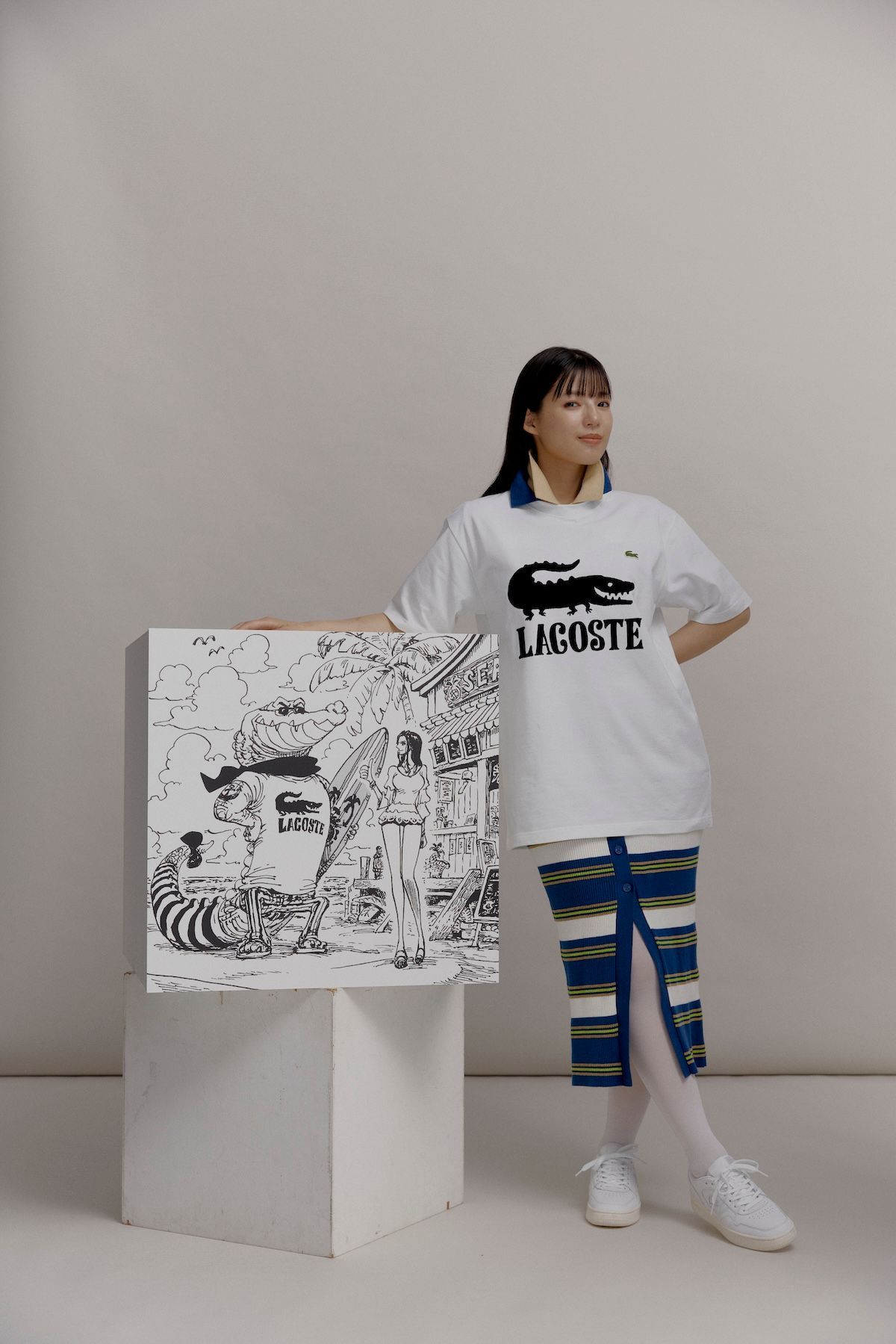 漫画「ワンピース」x ラコステのコラボアイテムが8月2日に発売。日本