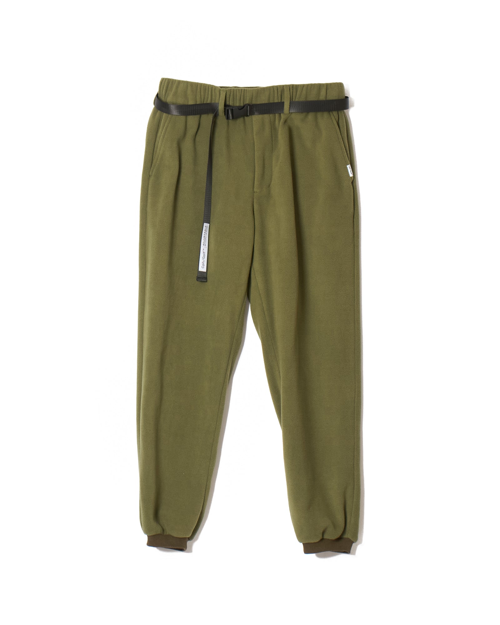 MICRO FLEECE ADJUSTABLE JOGGER PANTS - KHAKI – Mid 90s Club