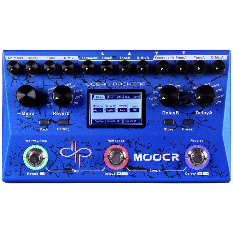 Mooer Ocean Machine Pedal – Motor City Guitar