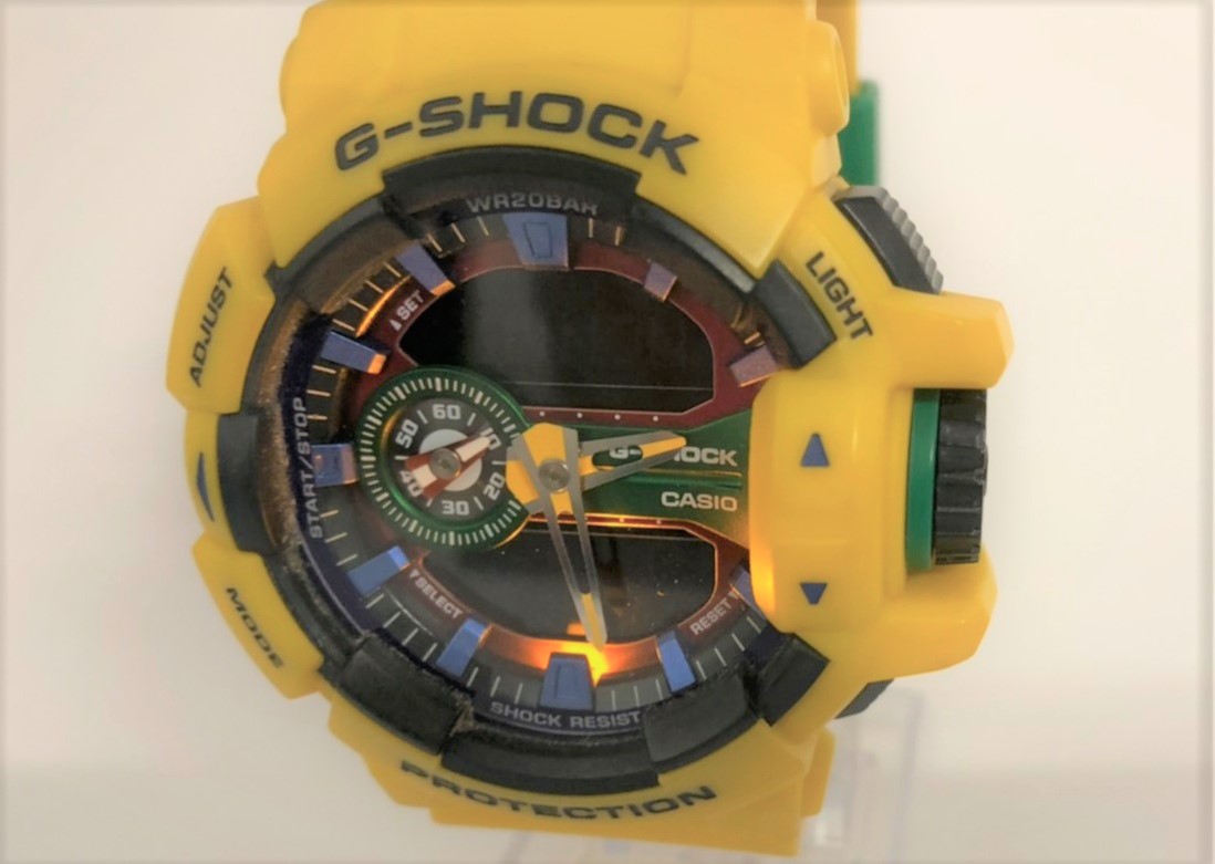 G-SHOCK ジーショック GA-400-9AJFの電池交換