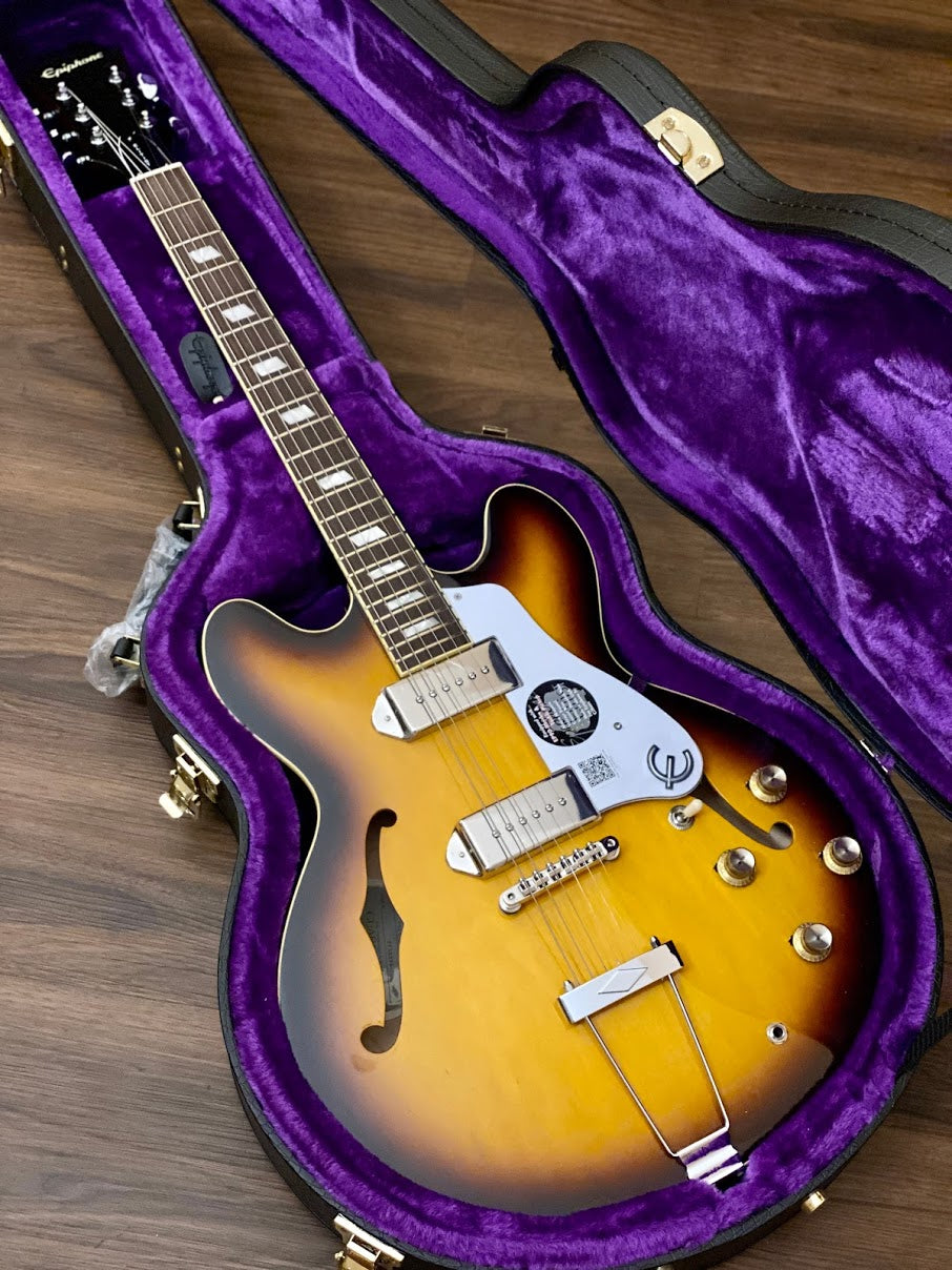 Epiphone Elitist 1965 Casino Outfit in Vintage Sunburst (made in