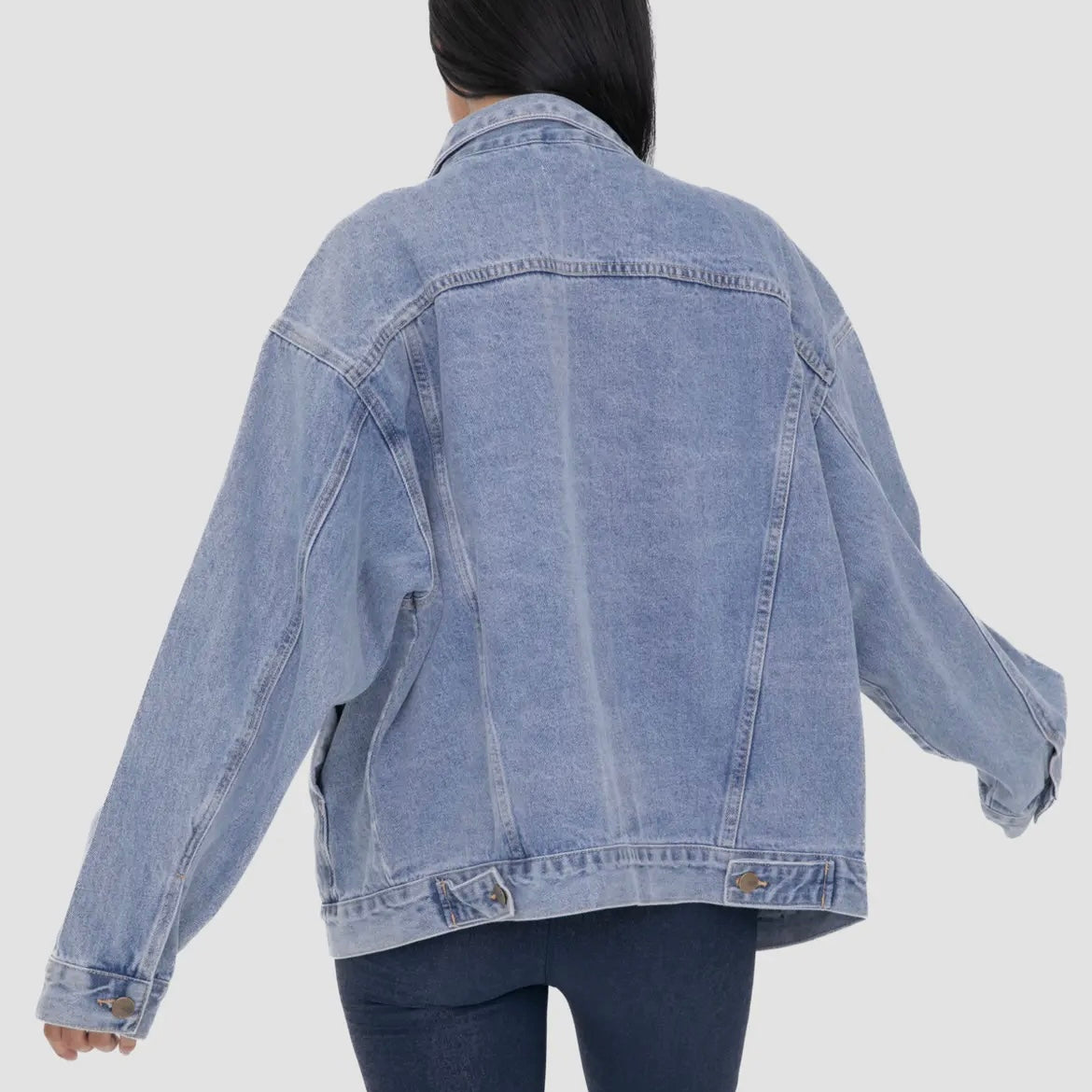 Oversized Everyday Denim Jacket – Naturally Namaste365