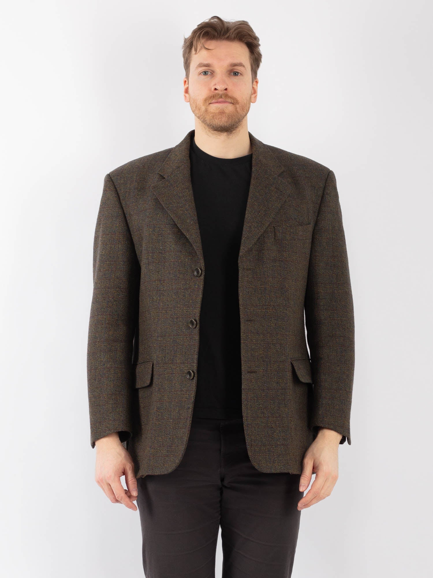 Vintage-90s-Men-Wool-Blazer-