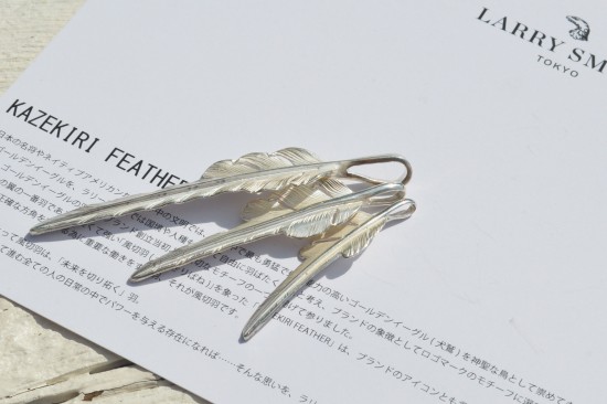 LARRYSMITH】 KAZEKIRI FEATHER PENDANT！！ | Northrim Blog