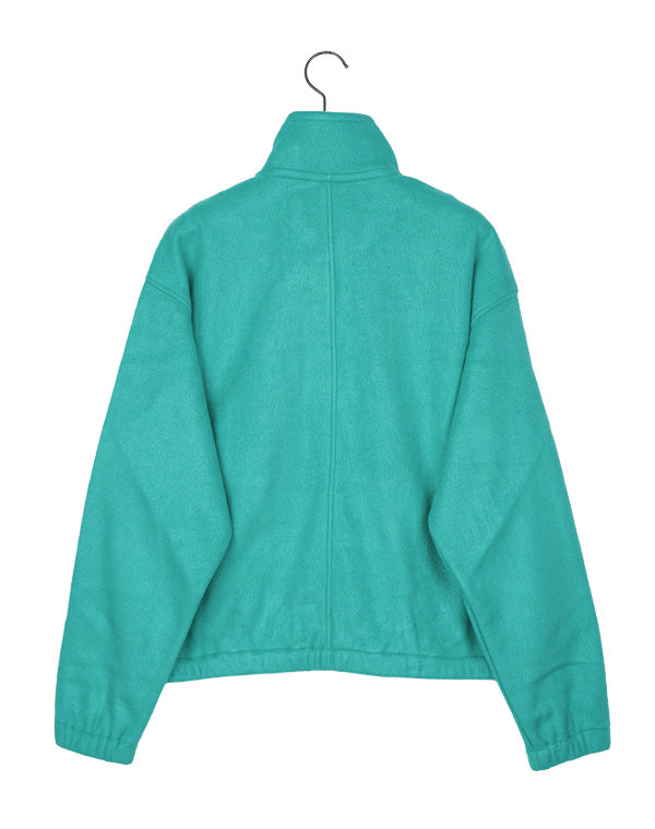 AURALEE オーラリー｜WOMEN PURE SILK COMFORT FLEECE HALF ZIP P/O