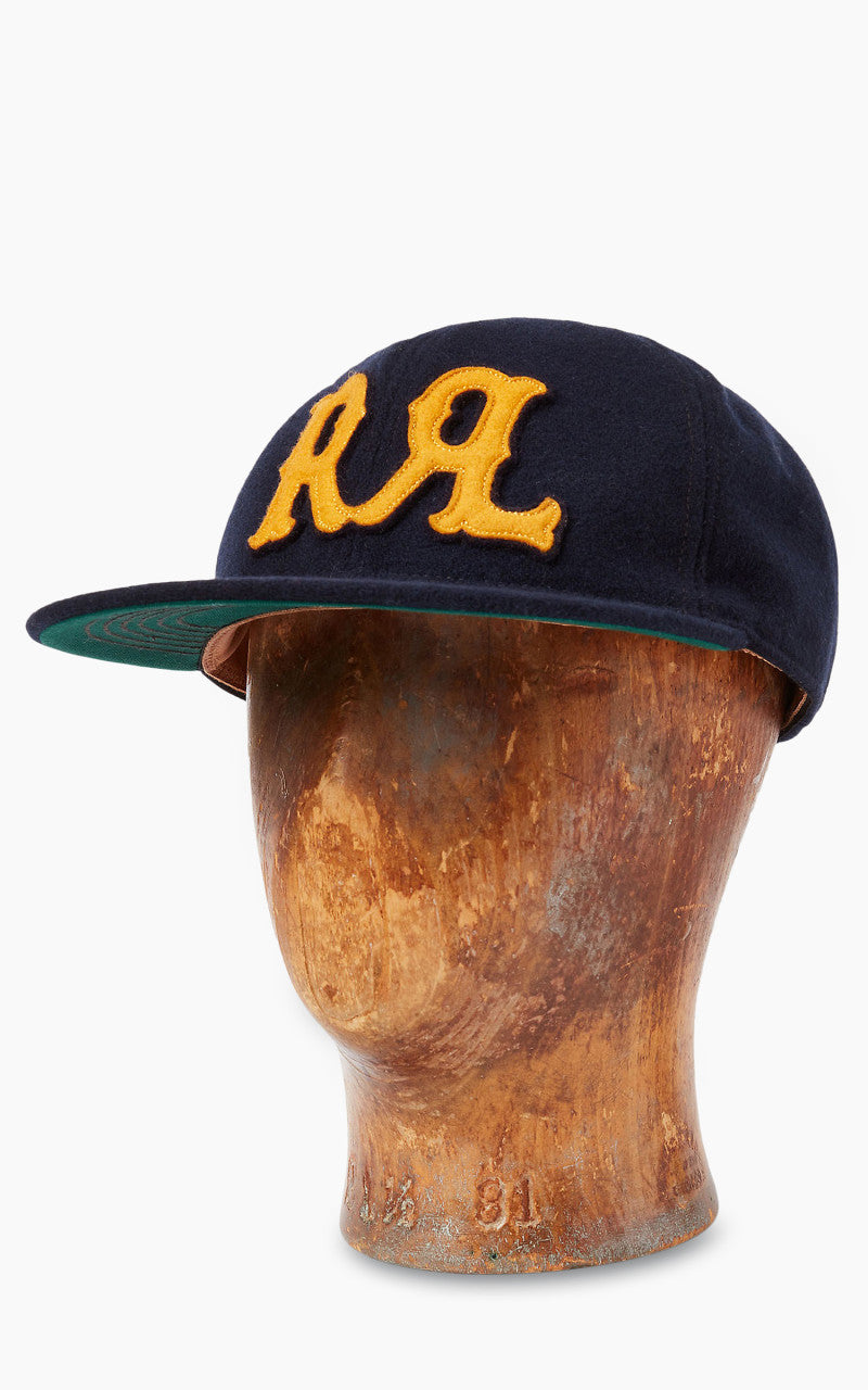 RRL 1930s Wool Ball Cap Navy