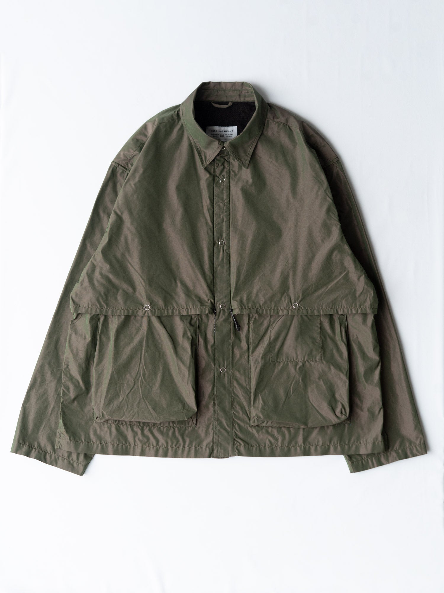 ENDS and MEANS Utility Light Shirts Jacket – CUXTON HOUSE