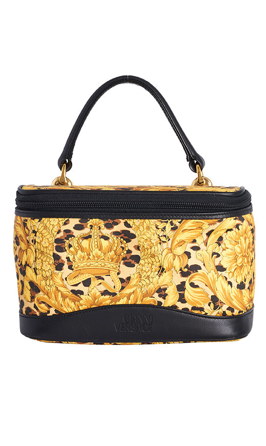 Gianni Versace Vintage Baroque Vanity Bag – Camille Design SF