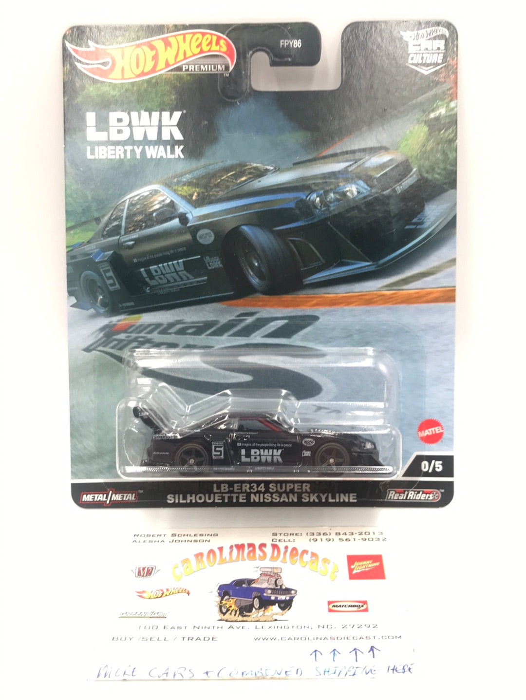 2023 Hot wheels car culture Mountain Drifters LB er34 Super