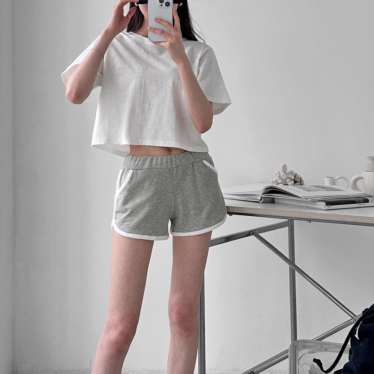 スポーティ ショートパンツ【デイリープチプラ韓国ファッション通販