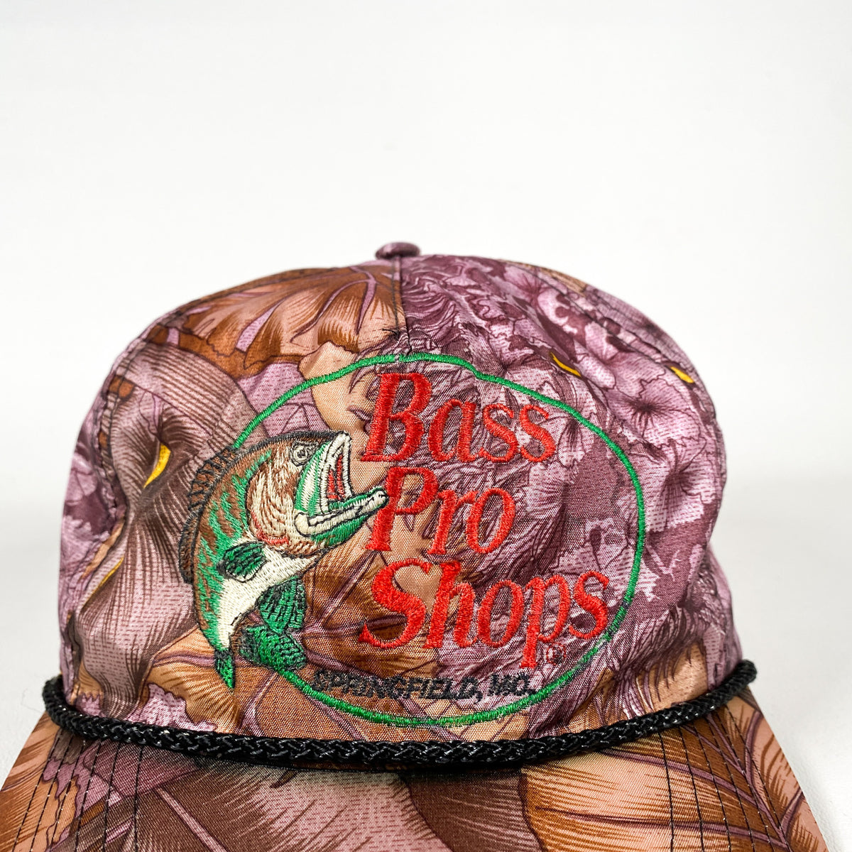 Vintage 90's Bass Pro Shops Predator Camo Rope Hat – CobbleStore