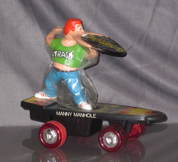 Skateboard Smack-Ups Manny Manhole - The Collector GeneThe