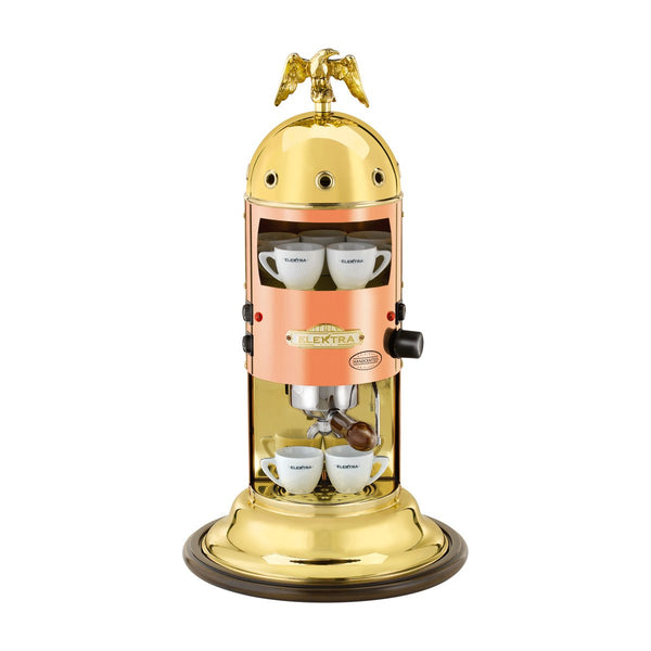 Elektra RETRÒ Mini Vertical A1Espresso Machine (Copper & Brass