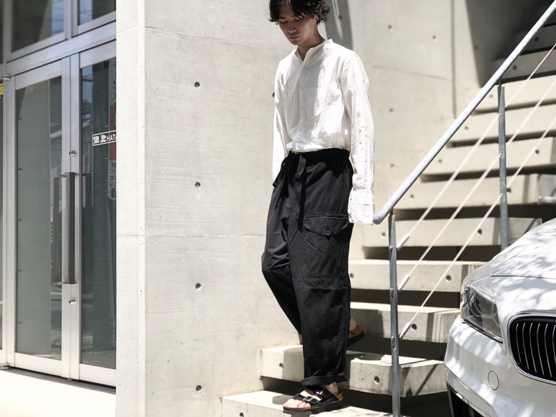 40's BRITISH ARMY SAS TROUSERS OVERDYED BLACK」 - CROUT