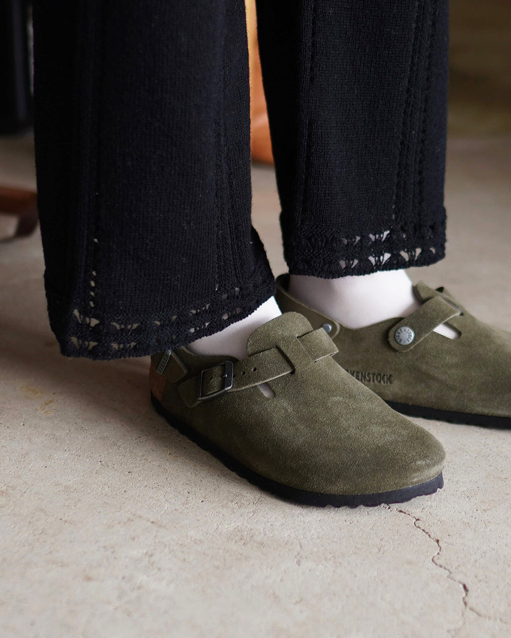 ビルケンシュトック BIRKENSTOCK トキオ Tokio Suede ベロアレザー