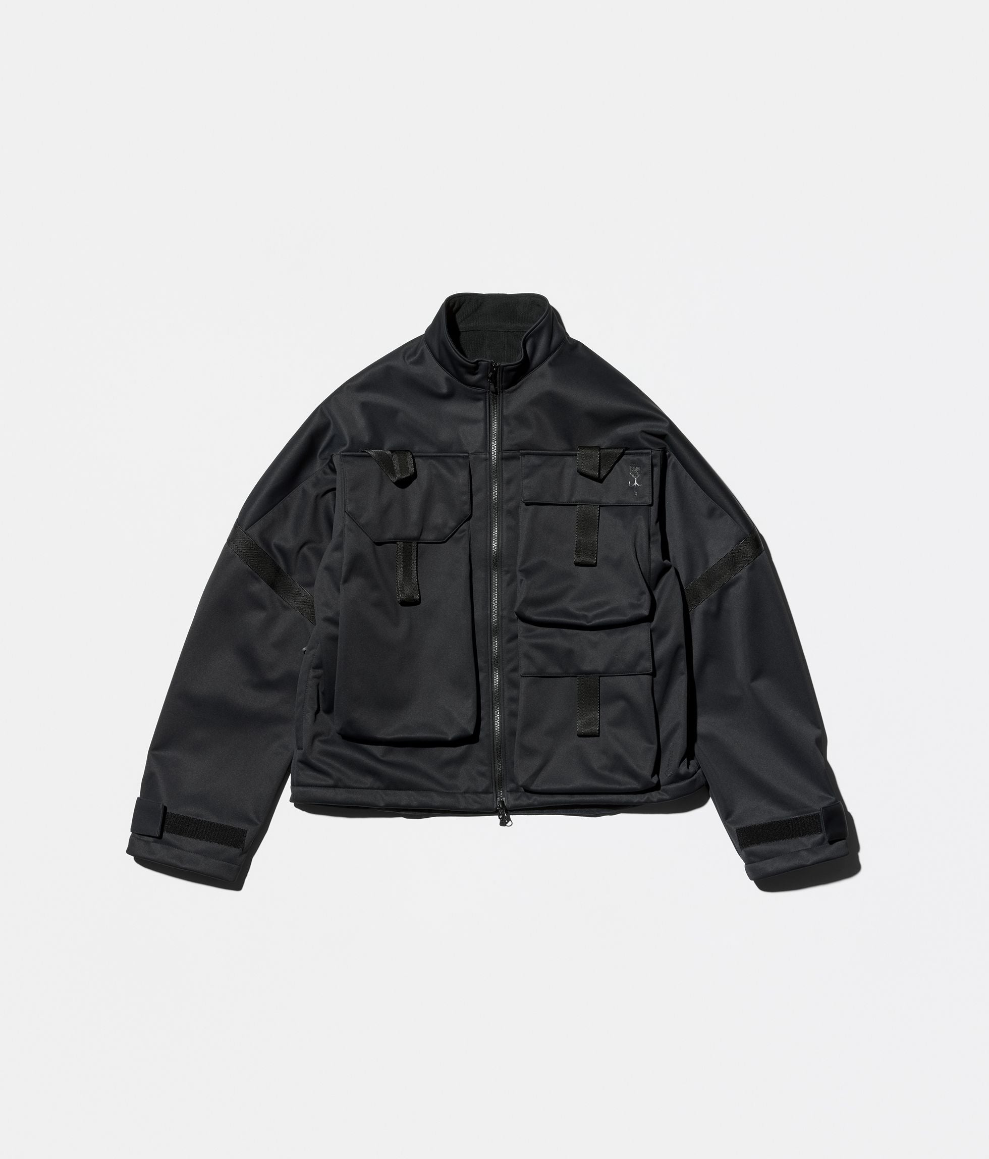 D-VEC×ALMOSTBLACK】WINDSTOPPER BACK FLEECE 3L BLOUSON