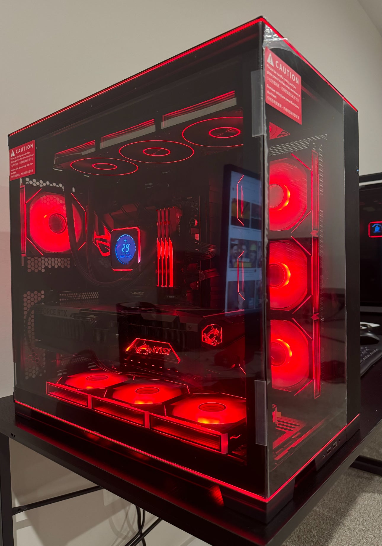 RTX 5090 CUSTOM BUILT GAMING PC RYZEN 7 9800X3D 64GB DDR5 RAM 4TB