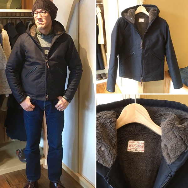 BONCOURA 裏ボアデッキパーカー | | Denim Cellar.