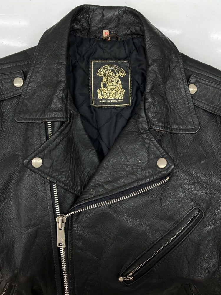 トリプルシックス 666 DOUBLE LEATHER RIDERS JACKET ダブル レザー