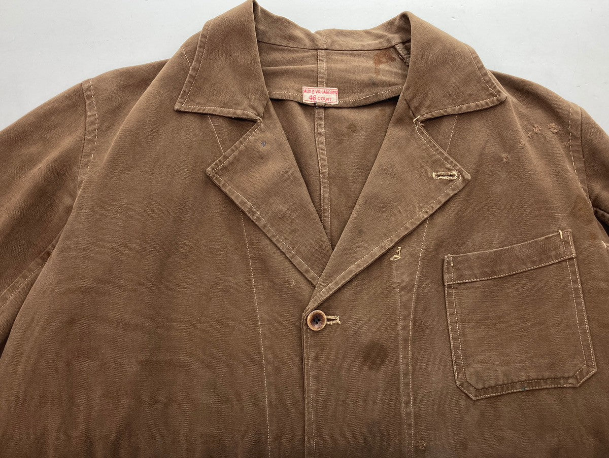 ヴィンテージ VINTAGE ITEM 50's AUX 2 VILLAGEOIS アトリエコート