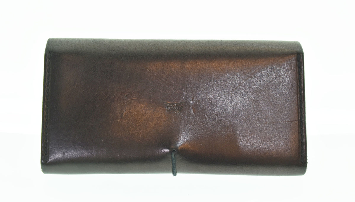 タディアンドキング TADY&KING 3つ折 レザーウォレット 財布 長財布 黒