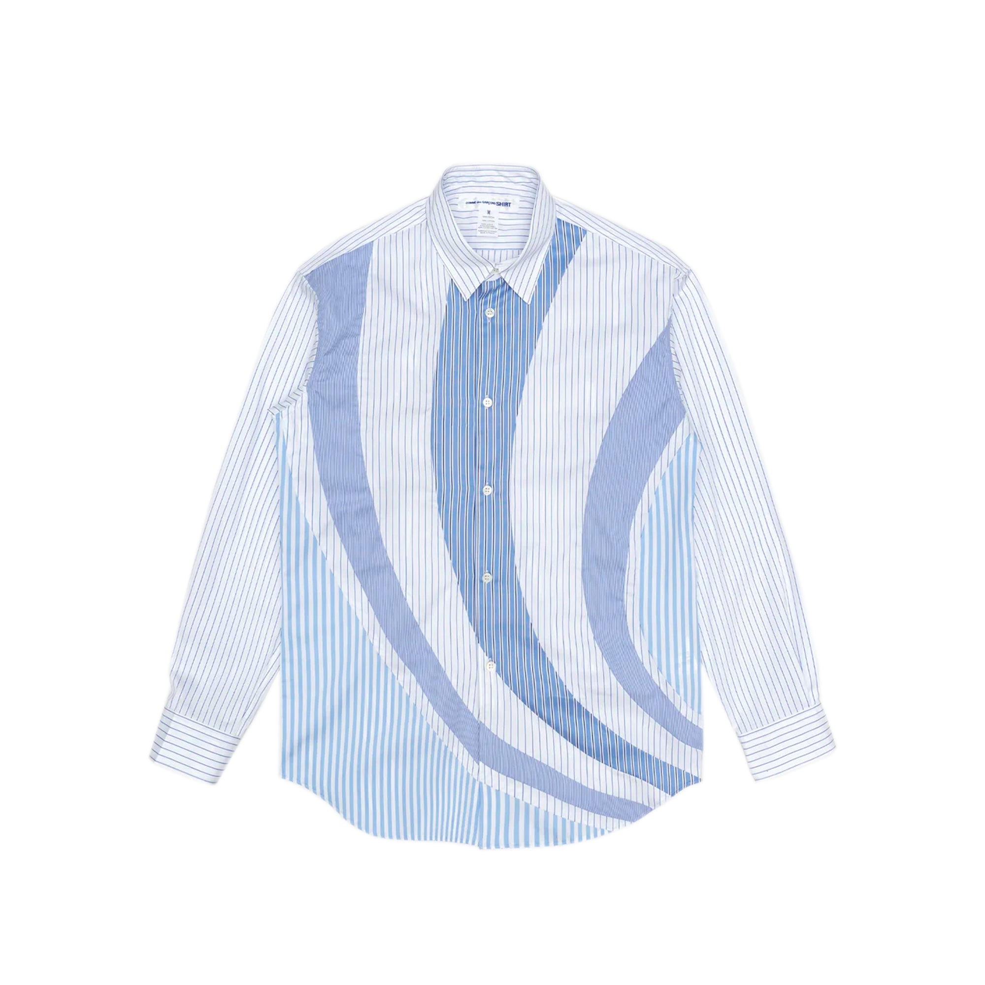 Comme des Garcons Shirt Mens Cotton Poplin Stripe Shirt – Extra Butter