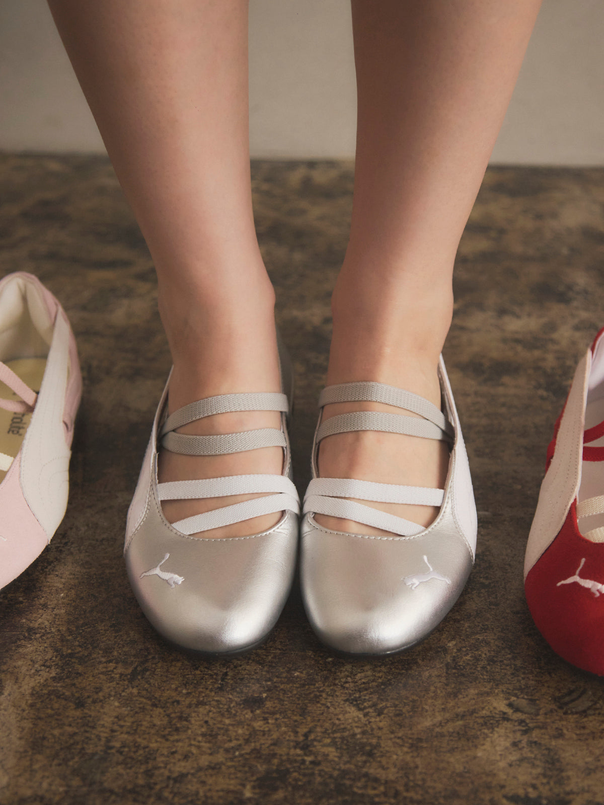 PUMA】SPEEDCAT BALLET METALLIC WNS