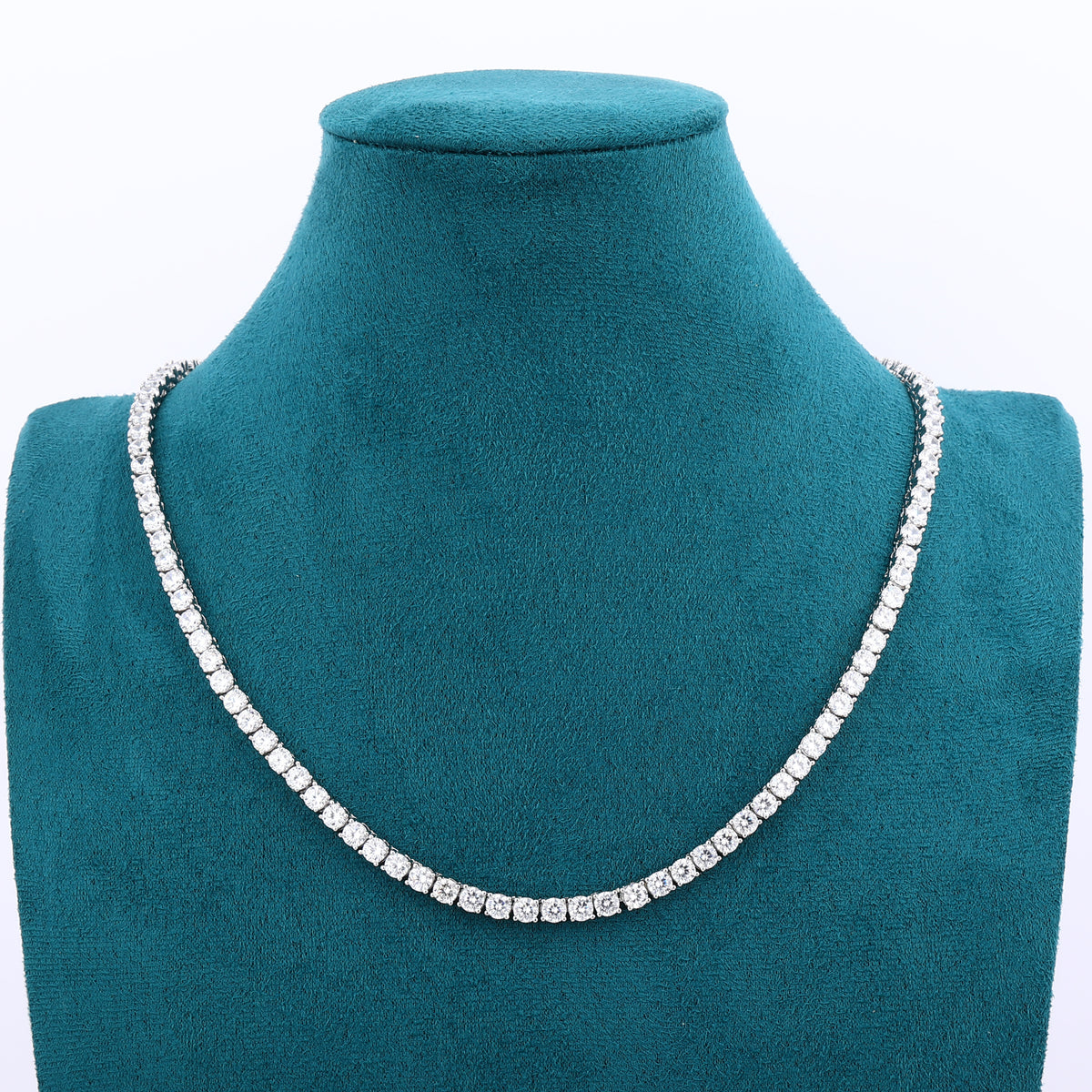 Tennis Chain - 4mm (White Gold) – EMPIRE HOLLYWOOD