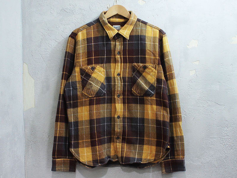 TENDERLOIN 'T-HEAVY FLANNEL CHECK SHT W'ヘビーフランネルシャツ