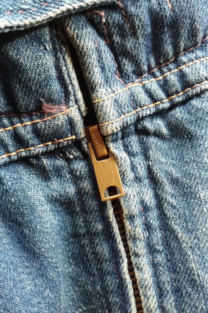 1960s Vintage MONTGOMERY WARD 101 Zip-up Denim Jacket – ataco