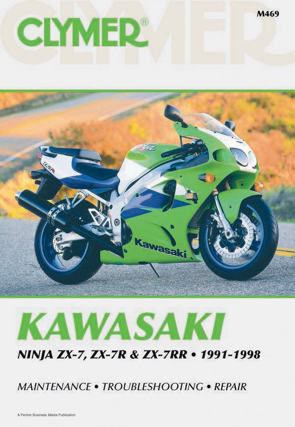 Kawasaki Ninja ZX-7, ZX-7R & ZX-7RR Motorcycle (1991-1998) Service
