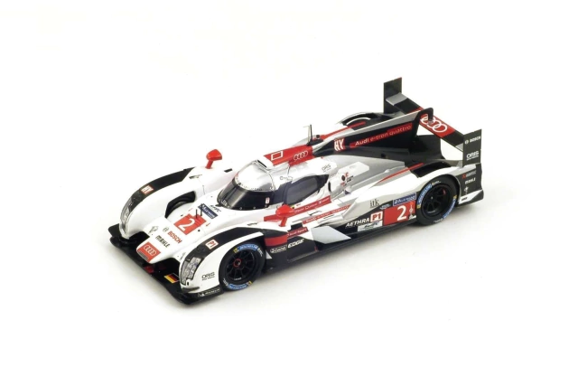 Miniatura Audi R18 e-tron Quattro #2 - Vencedor Le Mans 2014 - 1/43 Sp