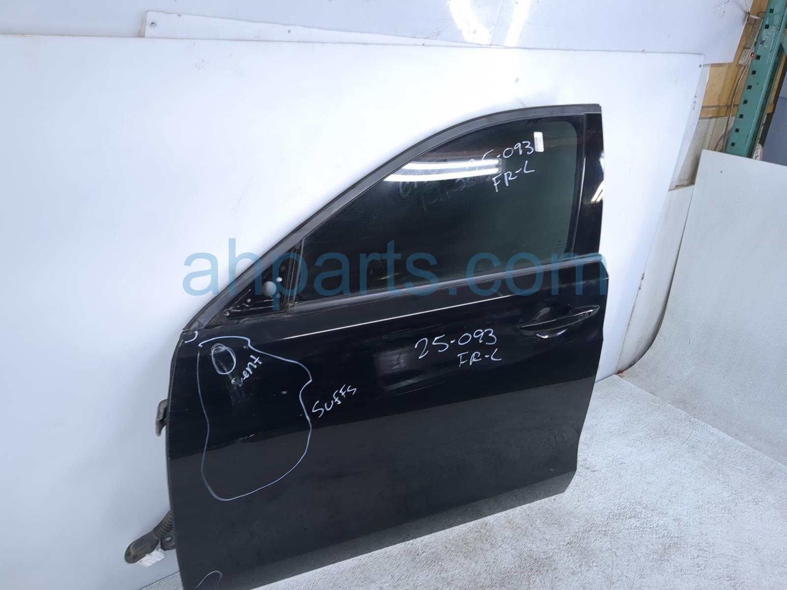 2020 Acura TLX Front Driver Door - Black - No Mirror/trim* 67050