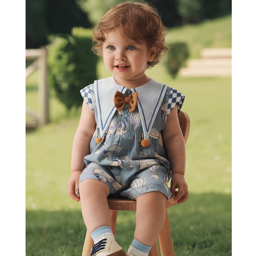 エアバルーンロンパース 60cm～100cm｜ロンパース 男の子｜ベビー服