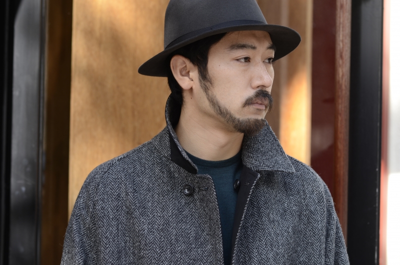 SINGLE RAGLAN COAT Ⅱ “BLACK” | ANATOMICA SAPPORO アナトミカ札幌