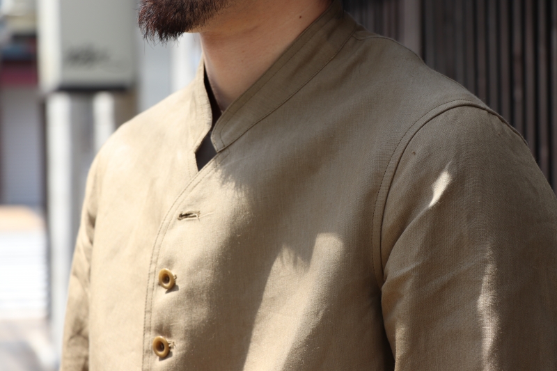 DOLMAN LINEN “SAGE” | ANATOMICA SAPPORO アナトミカ札幌