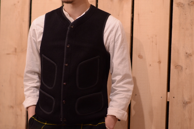 BEACH CLOTH VEST NAVY | ANATOMICA SAPPORO アナトミカ札幌
