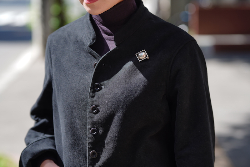 DOLMAN ENGLISH MOLESKIN “BLACK” | ANATOMICA SAPPORO アナトミカ札幌