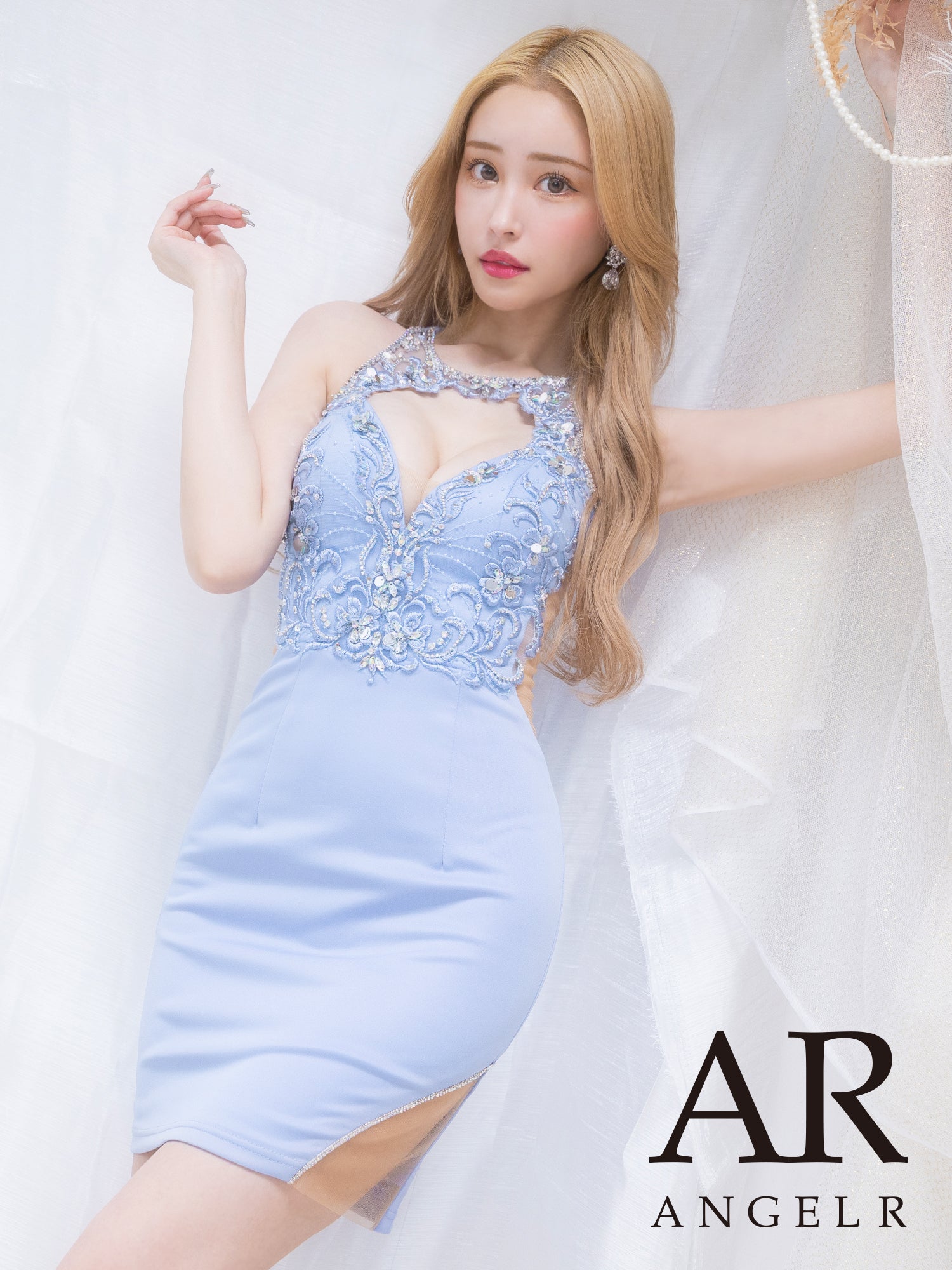 AngelR [エンジェルアール] アッパーフラワーレース / アメスリ