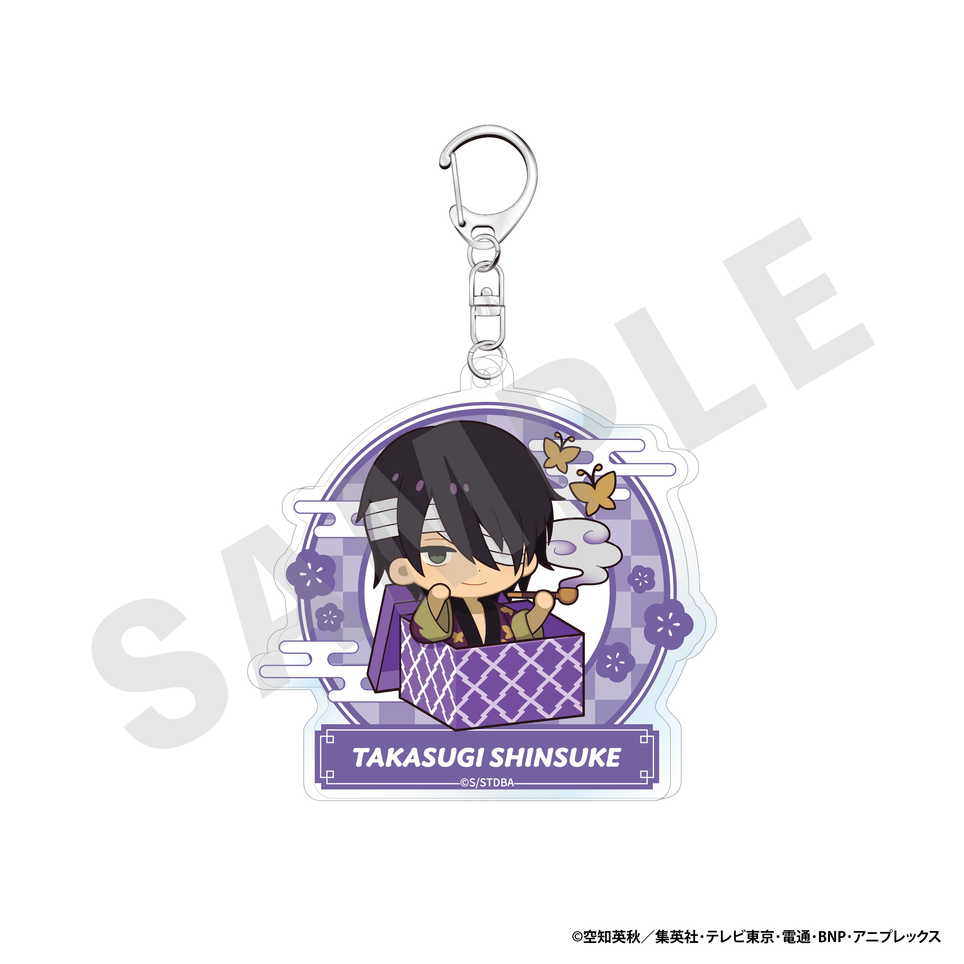 銀魂」 アクリルキーホルダー（高杉 晋助）｜アニメバコ【心おどる