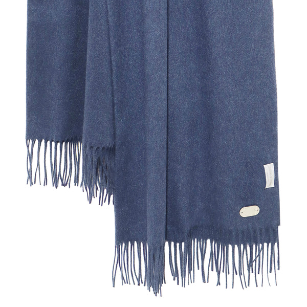 干場義雅氏 別注色 AVLDE シルク100％ストール col.ブルー - ARCODIO