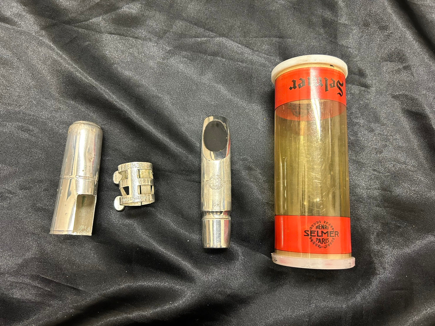 中古 Selmer （セルマー）ジャズメタル C☆ アルトサックス用マウス