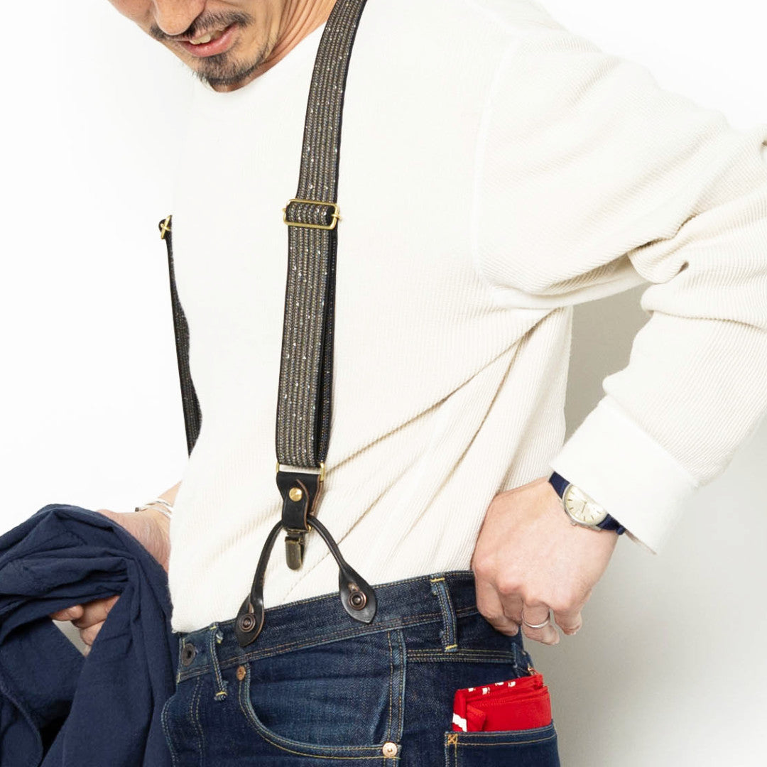 サスペンダー クロムエクセルレザー FGF00160AB – ARTBROWN 革小物