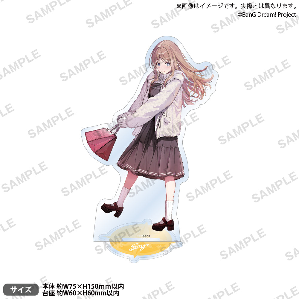 BanG Dream! アクリルスタンド winter travel ver. 長崎 そよ