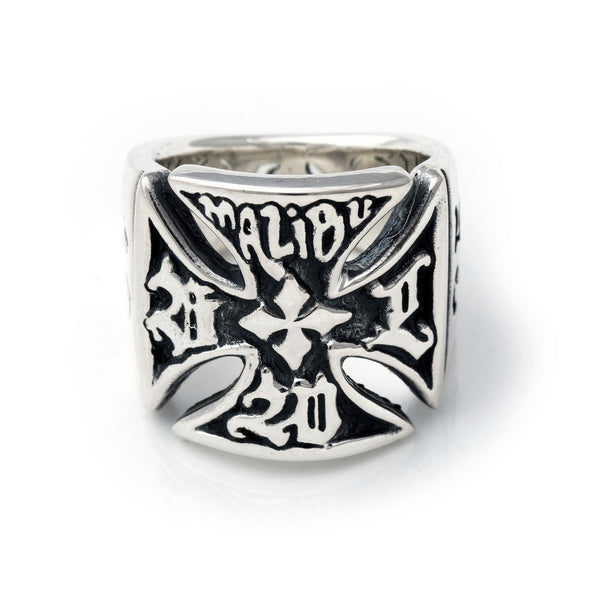 BWL Malibu Cross Ring - Bill Wall Leather Inc.