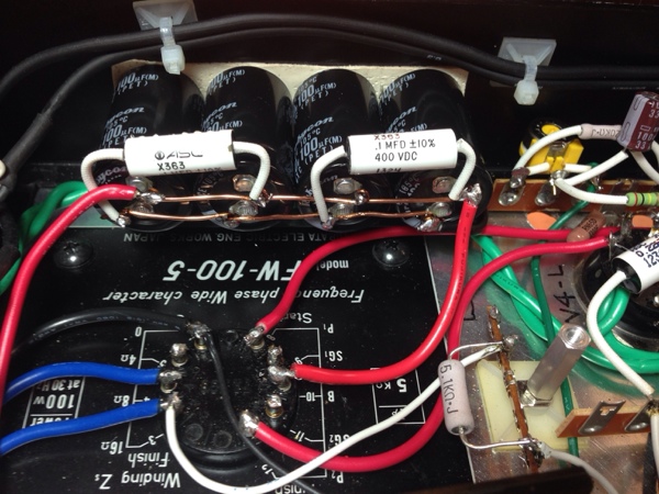 世界初？真空管アンプ電源のコンデンサアレー化！ | Pure Digital Audio